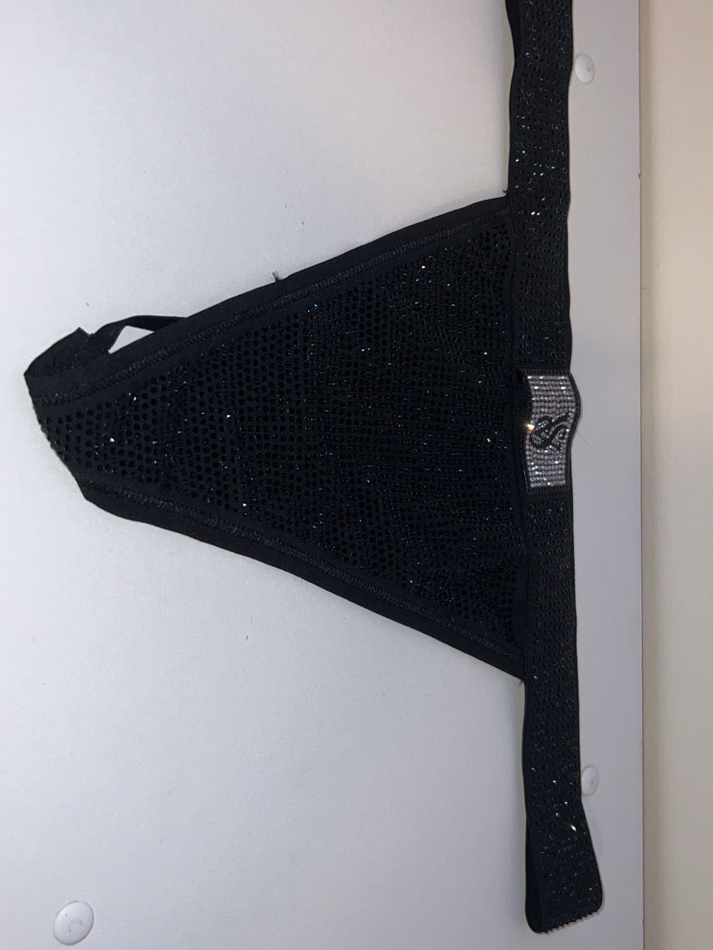 Victoria's Secret All Over Bling Cotton V-STRING THONG